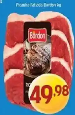 Supermercados Guanabara Picancha Fatiada Bordon kg oferta