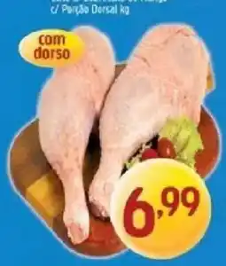 Supermercados Guanabara Pernas de frango c/ Poirão Dorsal kg oferta