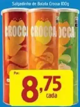 Supermercados Guanabara Salgadinho de Batata Croccca oferta