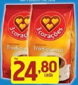 Supermercados Guanabara 3 corações tradicional oferta