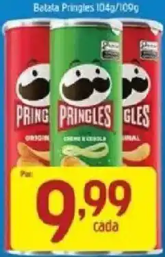 Supermercados Guanabara Pringles creme & cebola oferta