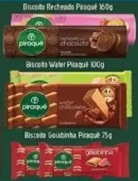 Supermercados Guanabara Biscoito Recheado Piraque oferta