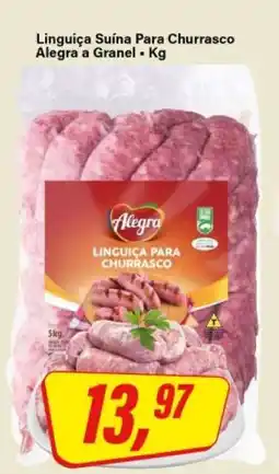 Rede Supermarket Linguiça Suína Para Churrasco oferta