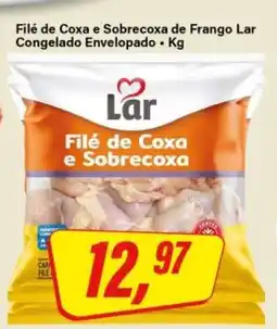 Rede Supermarket Filé de Coxa e Sobrecoxa de Frango Lar Congelado Envelopado oferta