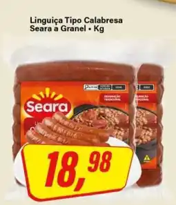 Rede Supermarket Linguiça Tipo Calabresa Seara a Granel oferta