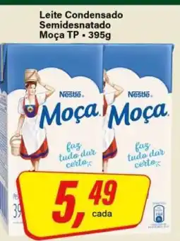 Rede Supermarket Leite Condensado Semidesnatado Moça TP 395g oferta
