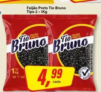 Rede Supermarket Feijão Preto Tio Bruno oferta