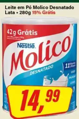 Rede Supermarket Leite em Pó Molico Desnatado oferta