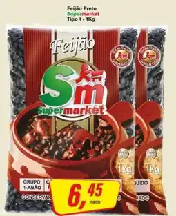Rede Supermarket Feijão Preto Supermarket oferta