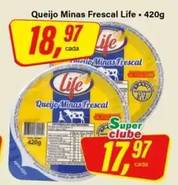 Rede Supermarket Queijo Minas Frescal Life oferta