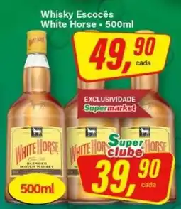 Rede Supermarket Whisky Escocês White Horse - 500ml oferta