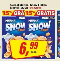 Rede Supermarket Cereal Matinal Snow Flakes oferta
