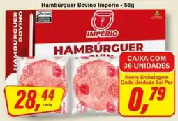 Rede Supermarket Hambúrguer Bovino Império - 56g oferta
