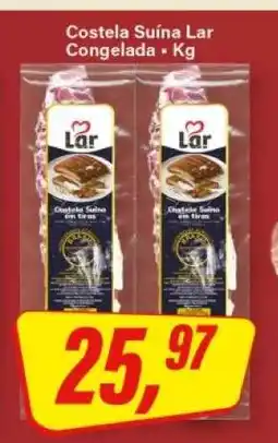 Rede Supermarket Costela Suína Lar Congelada oferta