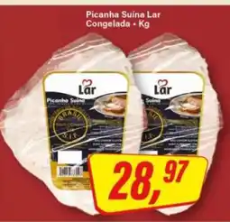 Rede Supermarket Picanha Suína Lar oferta