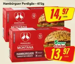 Rede Supermarket Hambúrguer Perdigão oferta