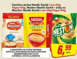 Rede Supermarket Farinha Láctea Nestlé Sachê oferta