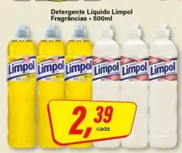 Rede Supermarket Detergente Líquido Limpol oferta