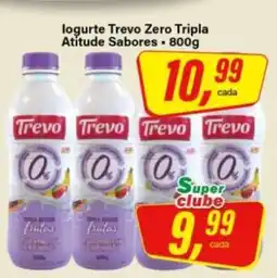Rede Supermarket Iogurte Trevo Zero Tripla Atitude Sabores oferta