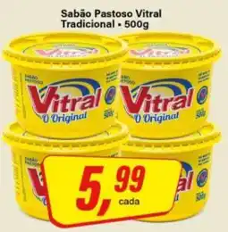 Rede Supermarket Sabão Pastoso Vitral Tradicional - 500g oferta