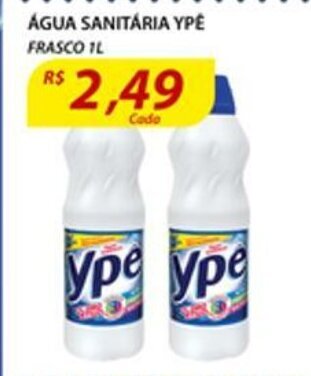 Assaí Atacadista Agua Sanitaria Ype 1L oferta