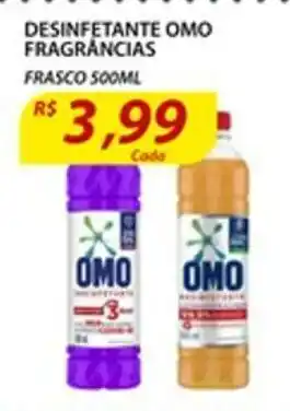 Assaí Atacadista Desinfetante Omo fragrancias 500ml oferta