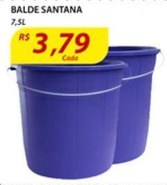 Balde Santana 7.5L