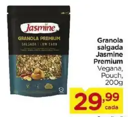 Carrefour Granola salgada Jasmine Premium Vegana oferta