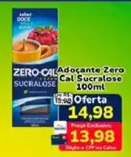 Nagumo Adocante Zero Cal Sucralose oferta