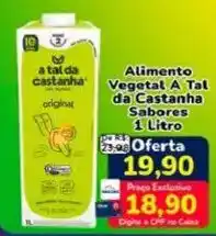 Nagumo Alimento Vegetal A Tal da Castanha Sabores oferta