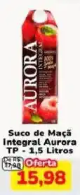 Nagumo Suco de Maçã Integral Aurora oferta