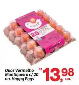 Fort Atacadista Ovos Vermelho Mantiqueira c/ 20 un. Happy Eggs oferta