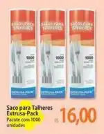 Atacadão Pacote - saco para talheres oferta