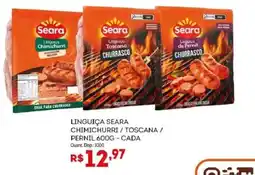 Bistek Supermercados Linguiça seara chimichurri / toscana / pernil oferta