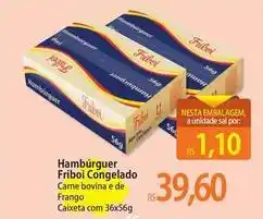 Atacadão Friboi - hambúrguer congelado oferta