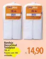 Atacadão Pacote - bandeja descartável totalplast oferta