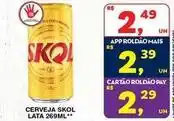 Roldão Skol - cerveja lata oferta