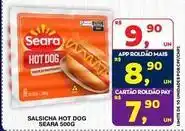 Roldão Seara - salsicha hot dog oferta