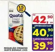Roldão Quatá - requeijão cremoso oferta