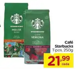 Carrefour Café Starbucks Tipos oferta