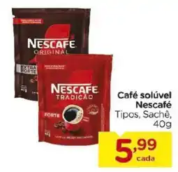 Carrefour Café solúvel Nescafé Tipos, Sachê oferta