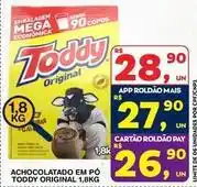 Roldão Toddy - achocolatado em po oferta