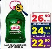 Roldão Urca - lava roupas líquido oferta