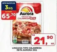 Roldão Aurora - linguiça tipo calabresa oferta