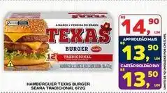 Roldão Tradicional - hamburguer texas burger oferta