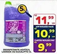 Roldão Casa fácil - desinfetante lavanda ou eucalipto oferta