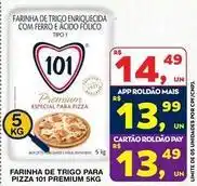 Roldão 101 - farinha de trigo enriquecida com ferro e acido folico oferta