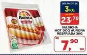 Roldão Aurora - salsicha hot dog resfriada oferta
