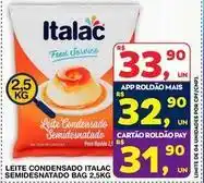 Roldão Italac - leite condensado oferta
