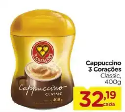 Carrefour Cappuccino 3 Corações classic oferta